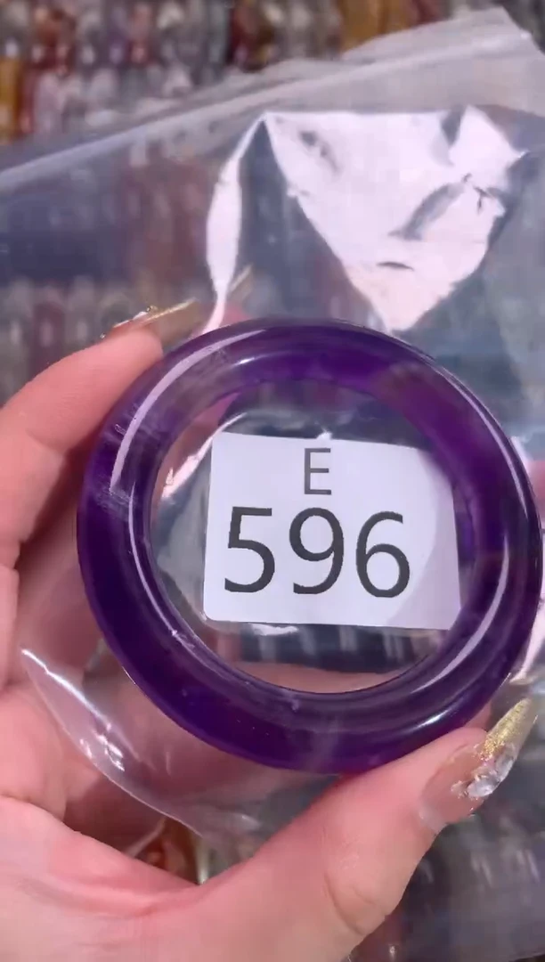 【闪购商品】紫晶水晶手镯未镶嵌596-50
