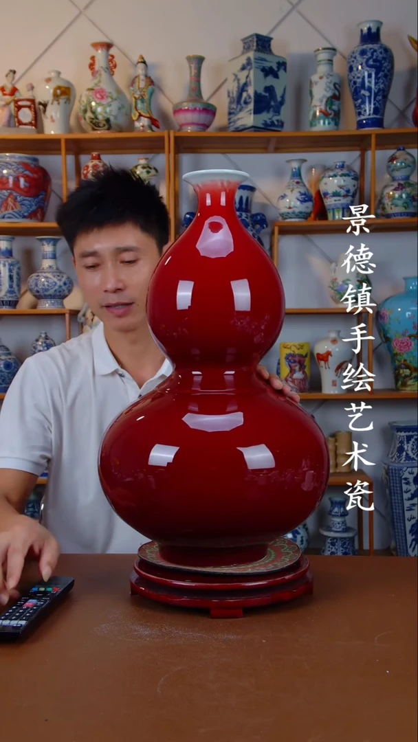 现代景德镇手工手绘陶瓷摆件70