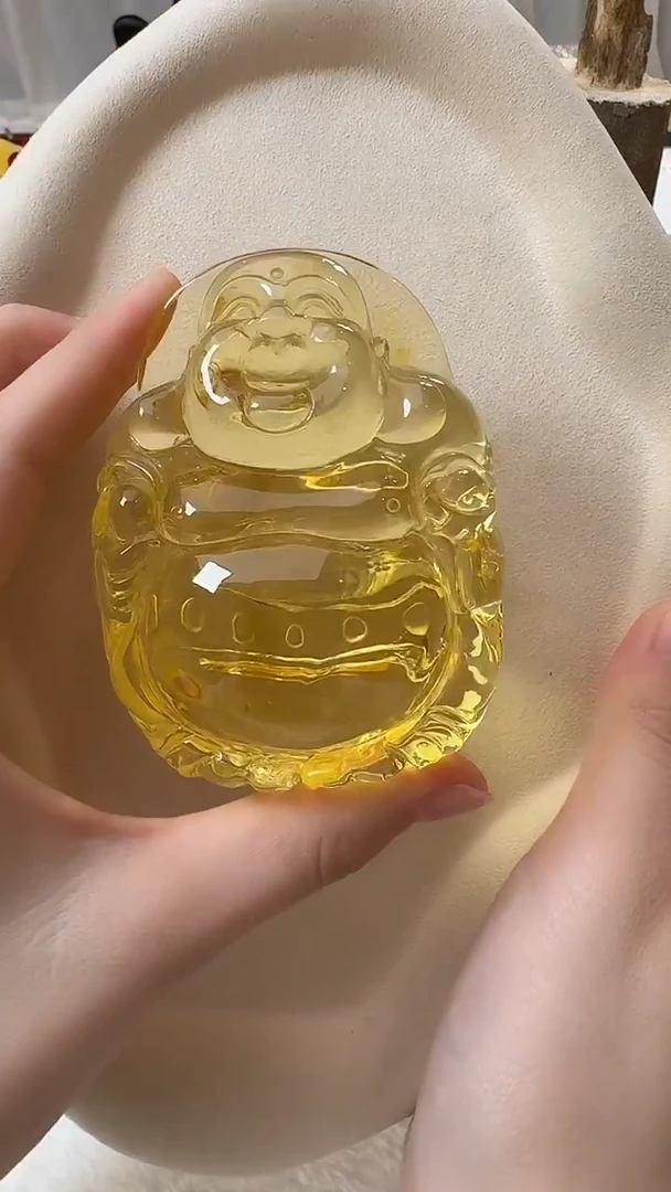 琥珀颈饰未镶嵌吊坠