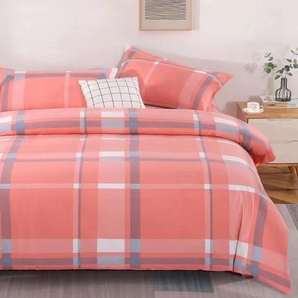 【三米布块】春意盎然 粉格 斜纹 加厚 布块不加工 舒适（正负5厘米）