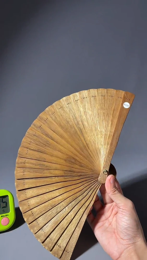 其他楠木（金丝楠）杨***?433号18cm小叶桢楠扇子