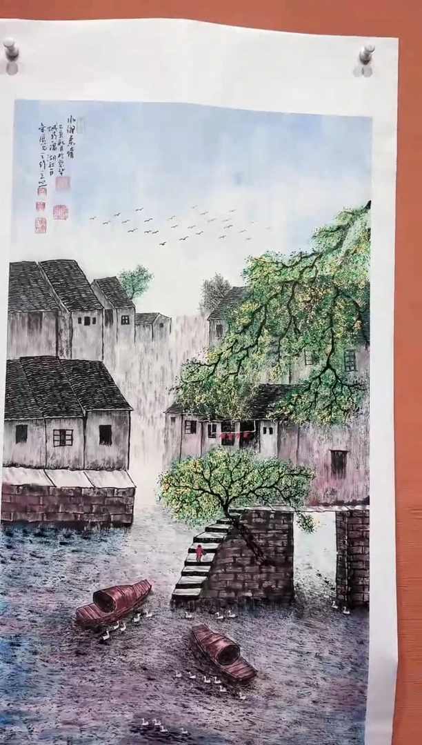 国画师立照老师国画作品