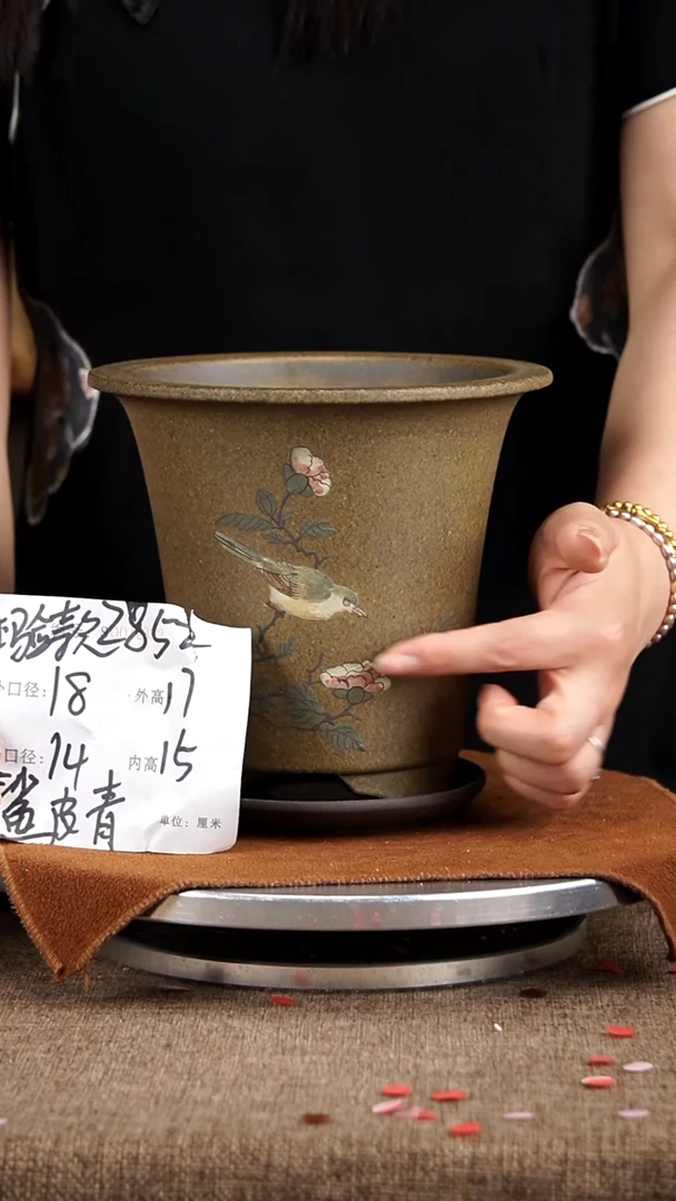 紫砂花盆紫砂花盆2852+z