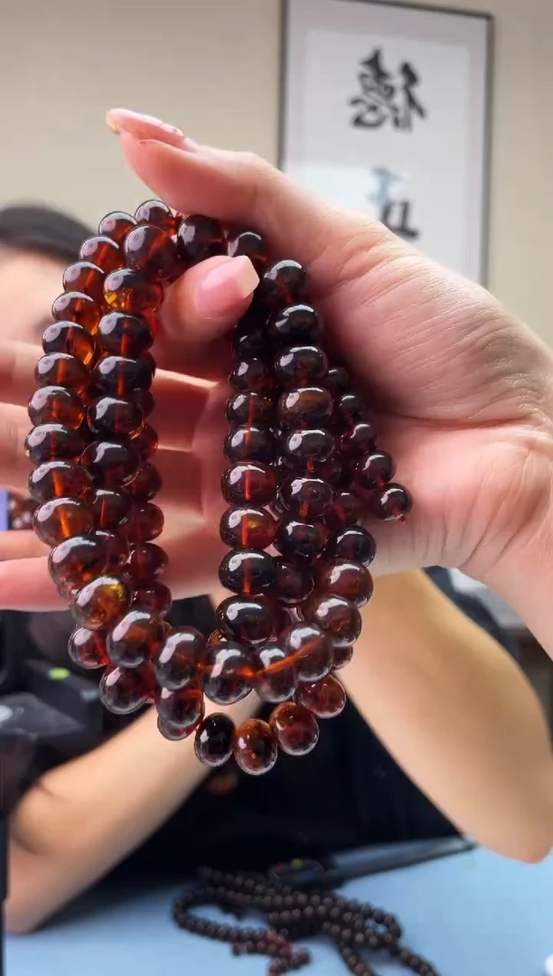 琥珀未镶嵌珠宝奇石T0 11+血珀假一罚十多样性发其一