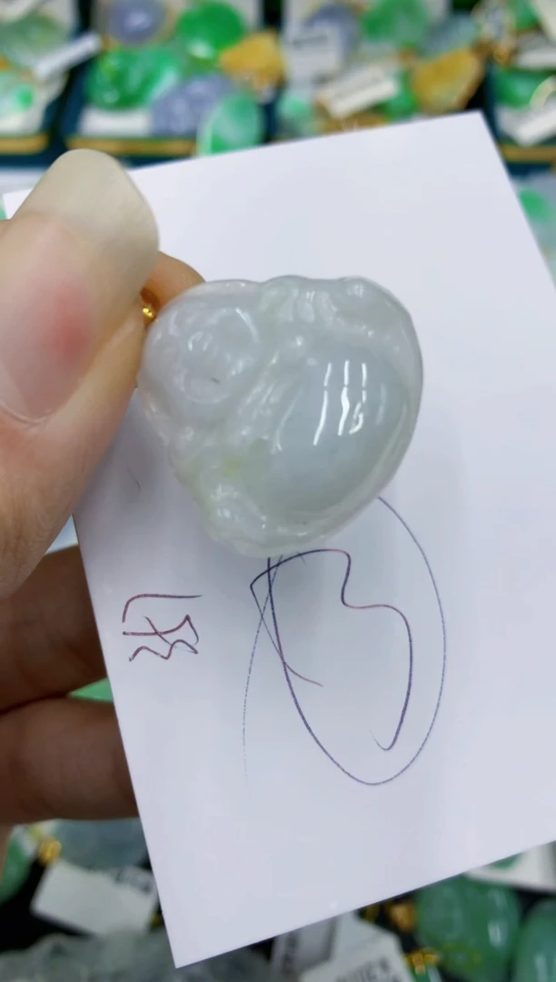 翡翠未镶嵌颈饰11111111111