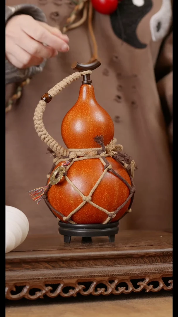 96号精品天然大漆酒葫芦一物一拍~