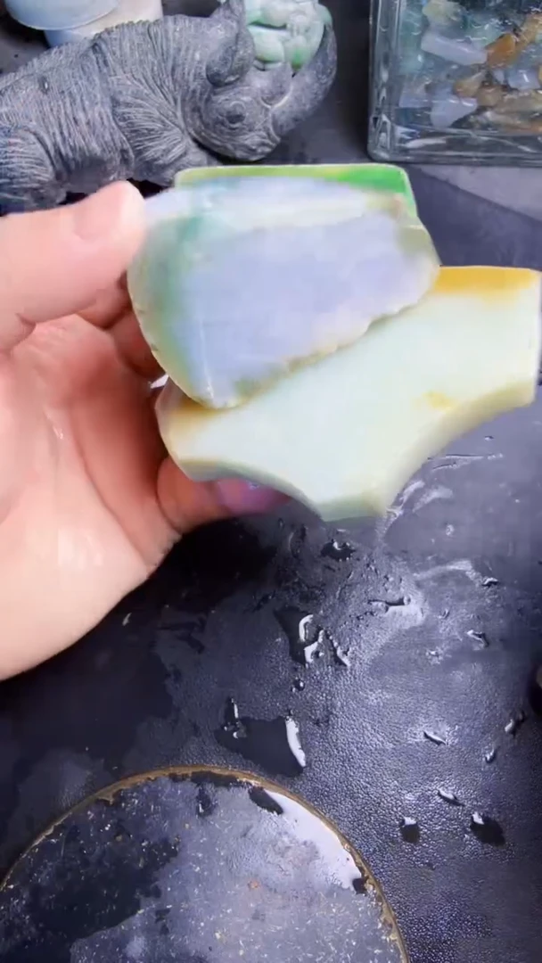 未镶嵌挂件翡翠天然翡翠043