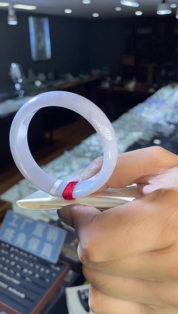 未镶嵌手镯翡翠正圈50-51