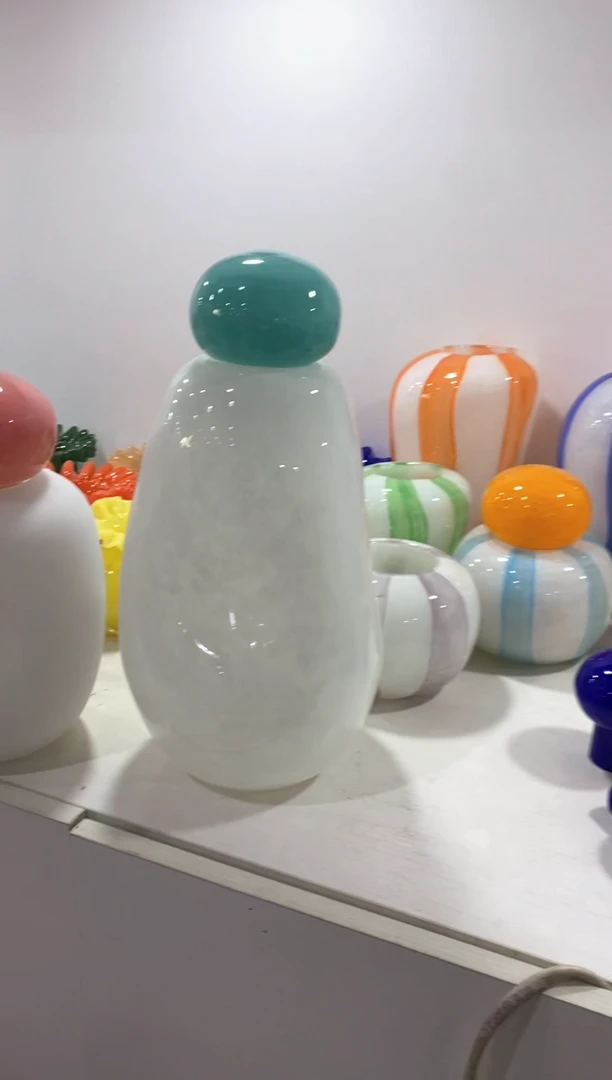 【闪购商品】琉璃慕忆家花瓶一套