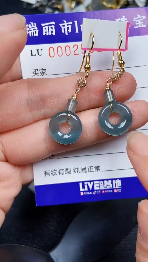翡翠未镶嵌颈饰2561