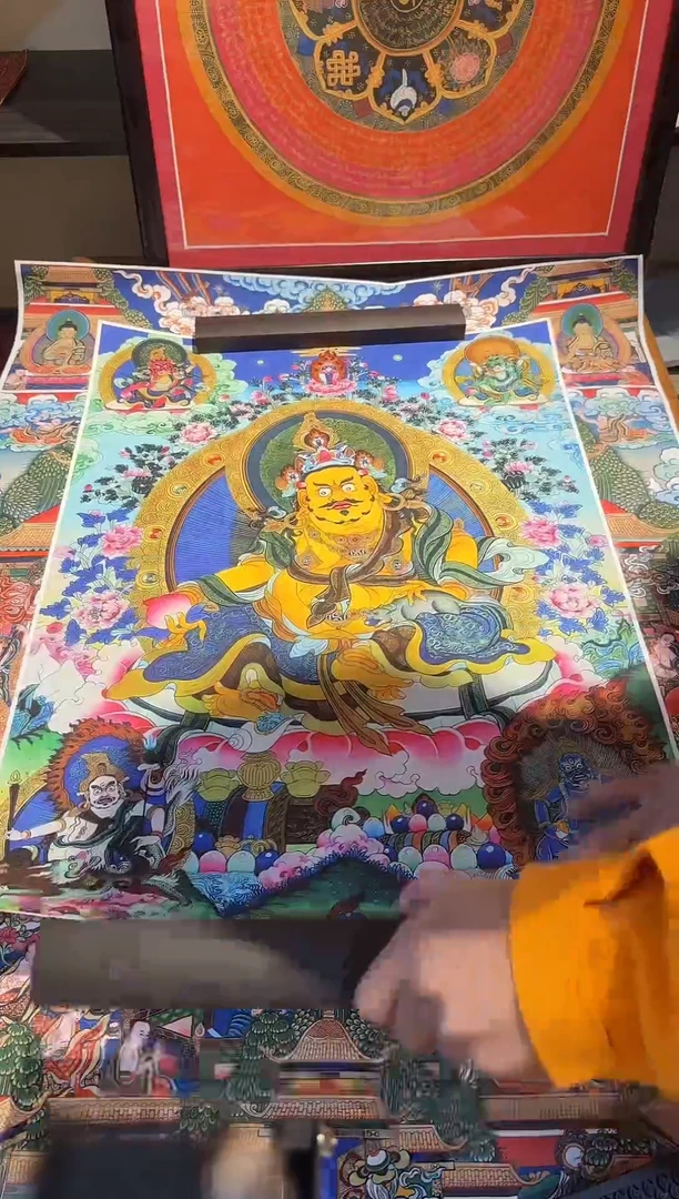 装裱画黄老爷-多样性发其一