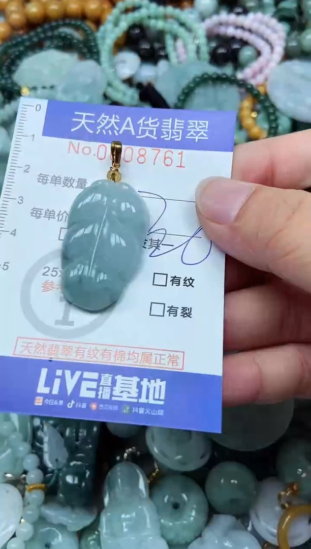 翡翠未镶嵌吊坠(不含链)翡翠