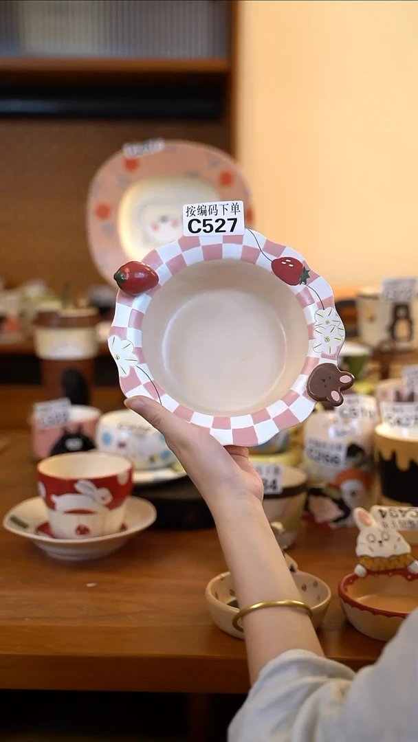 摆件李**姐C527 阿满屋手工手作陶瓷