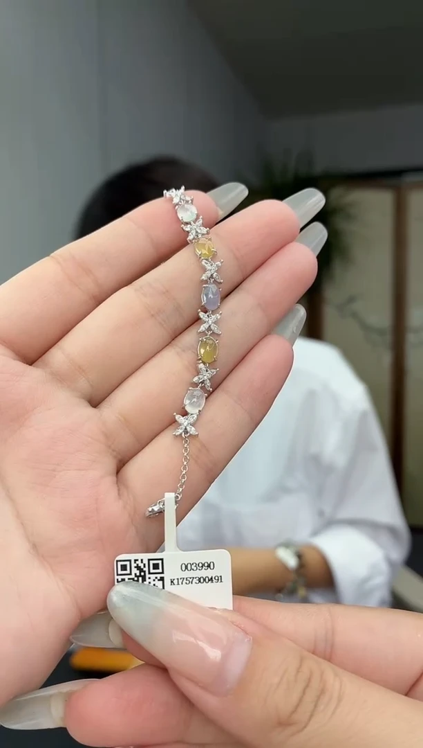 颈饰银S925镶嵌翡翠11111111111