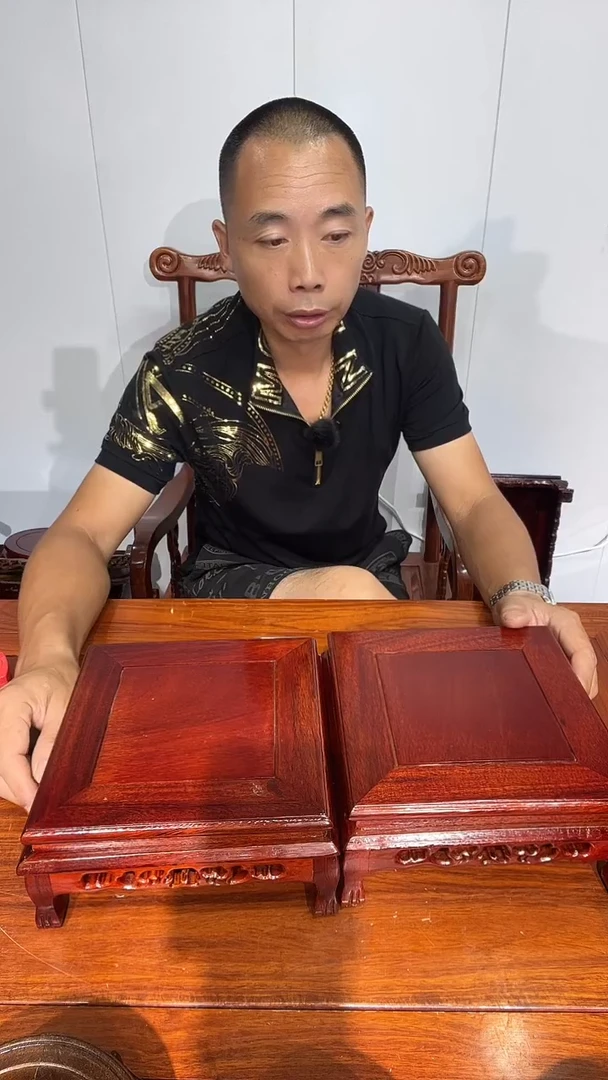 木用****1处理款正方摆台20*20*9.5两个