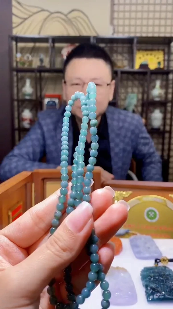 未镶嵌定制翡翠KK翡翠毛货吊坠-29