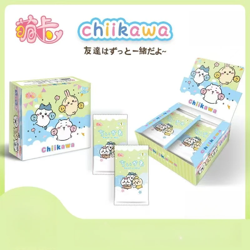 【抬盒平拆】萌卡chiikawa吉伊卡哇国产二创卡牌收藏盲盒（默认代拆）