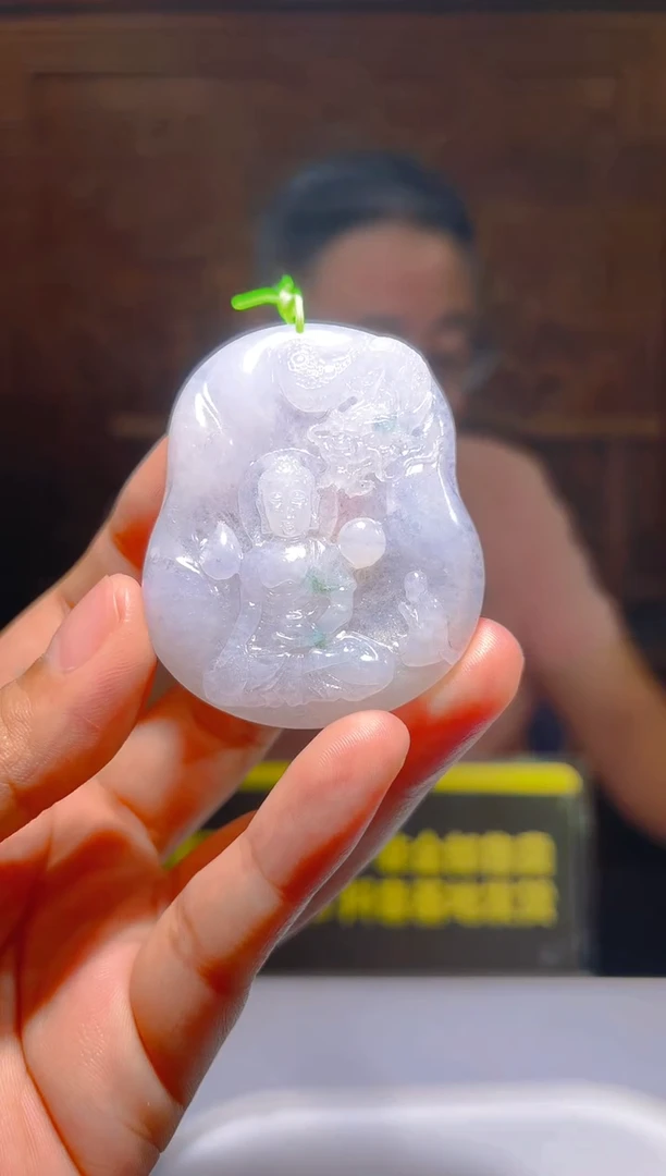 未镶嵌定制翡翠15/1025/L/观音