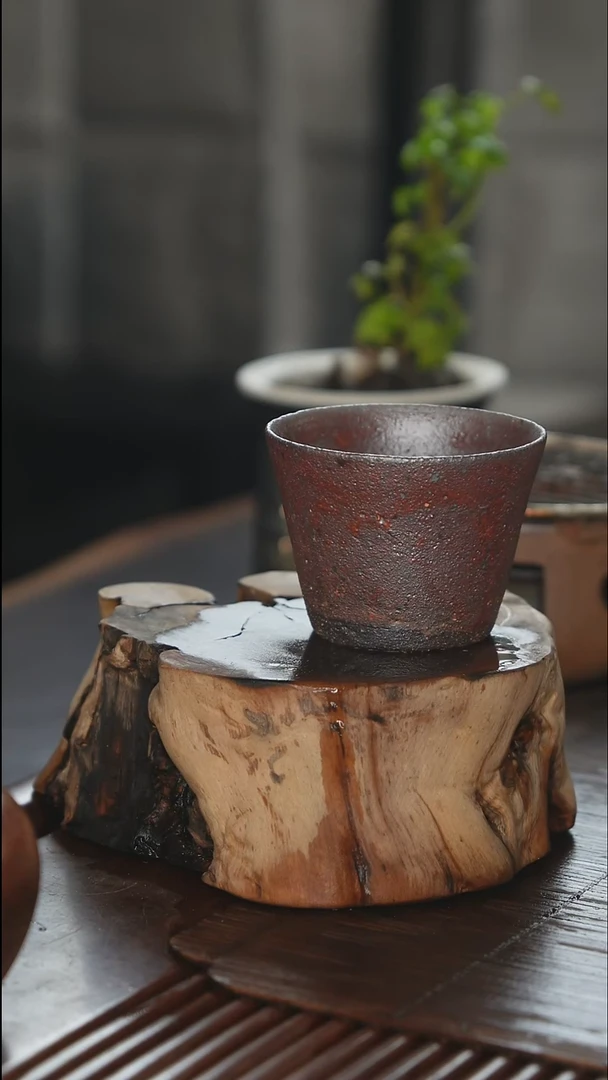 紫砂全手工直筒杯