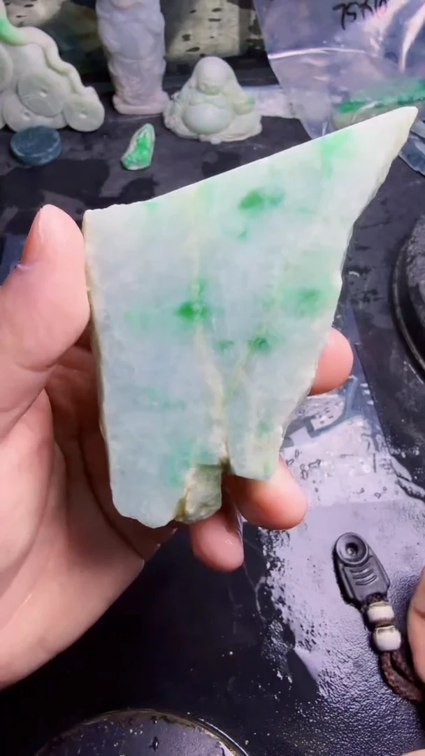 未镶嵌挂件翡翠天然翡翠128