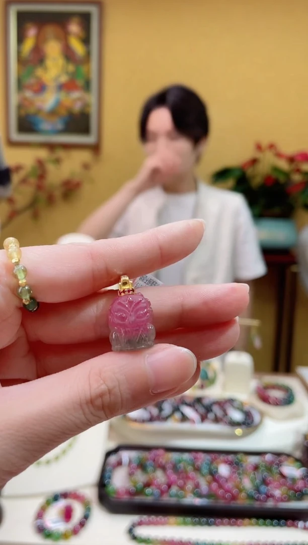 18K金镶嵌颈饰碧玺20@@ZY50521015