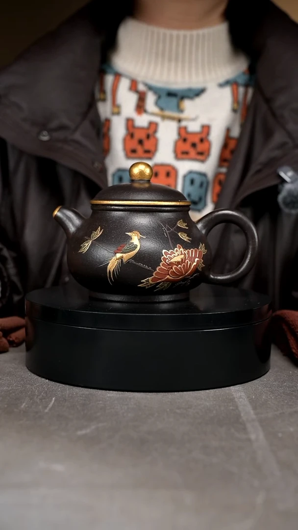 茶壶紫砂350毫升