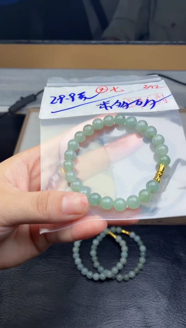未镶嵌定制翡翠米***妈毛货需精细抛光多样性拍一发一+7