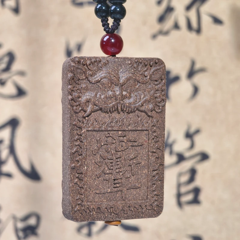 【紫薇讳香牌】国潮天然百搭可叠戴不掉色男女时尚古法泥塑古法合香