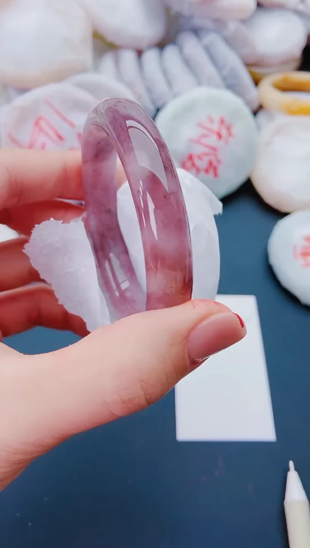 未镶嵌手镯石英质玉J152-53-54