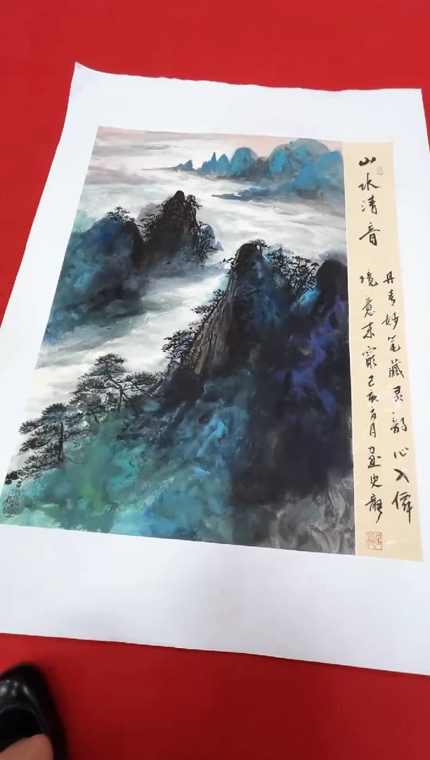 国画国画史龙-绘画作品-9