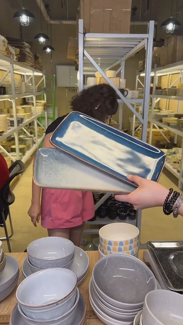 瓷195高温釉下彩陶瓷餐具