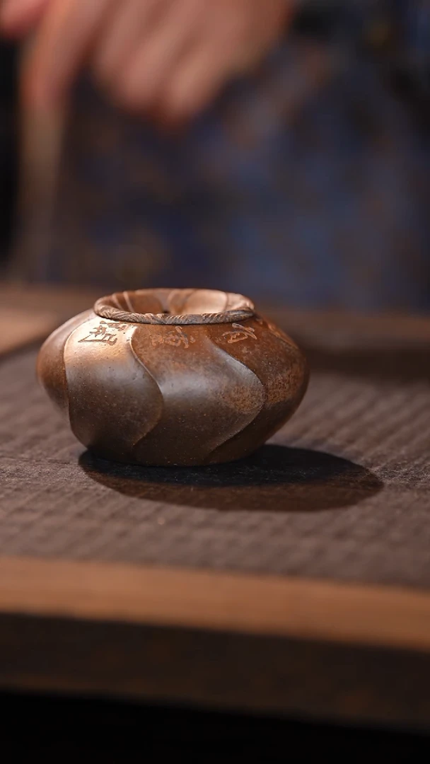茶盏茶器茶空间手工建水