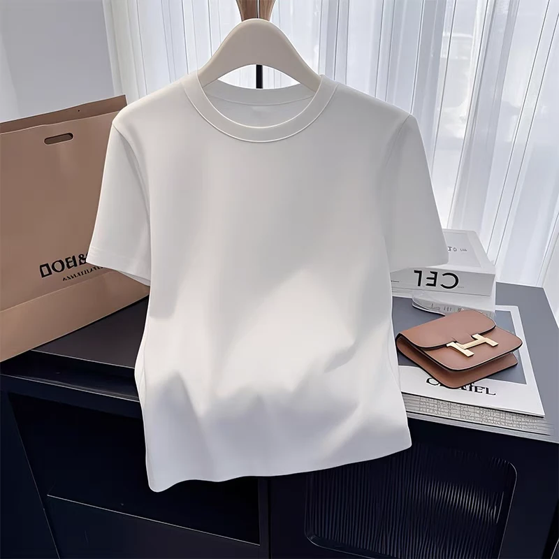 CR夏季百搭休闲短袖T恤