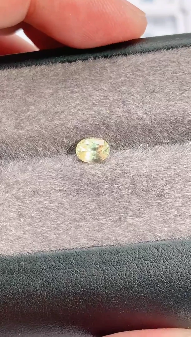 裸石蓝宝石1.26-2625天然无烧黄蓝宝石