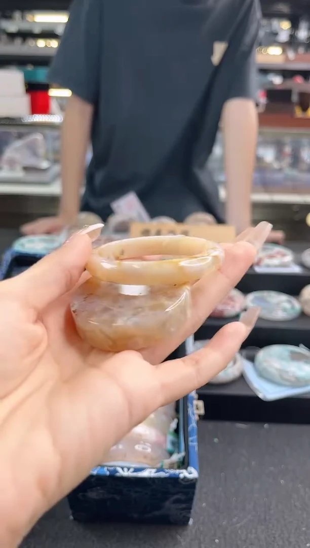 未镶嵌手镯石英质玉50圈口（赠品镯心）1686100