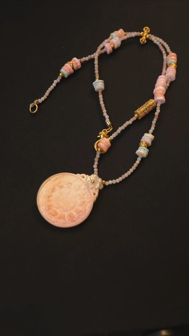 贝壳铜合金无铜合金项链6666666666