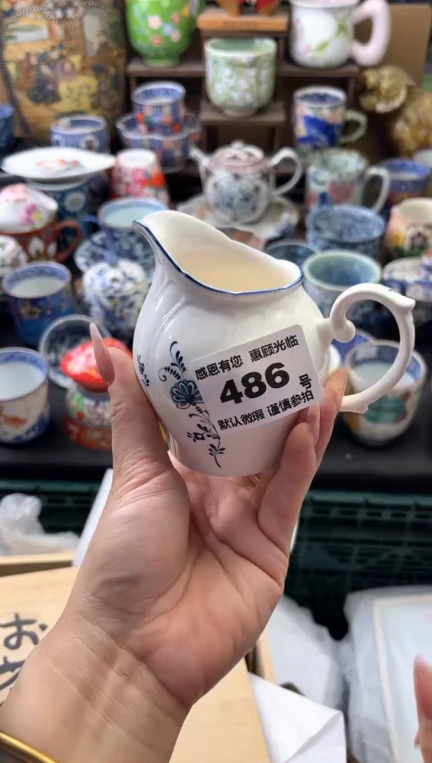 瓷片揪*吗486号六六工艺品瓷器