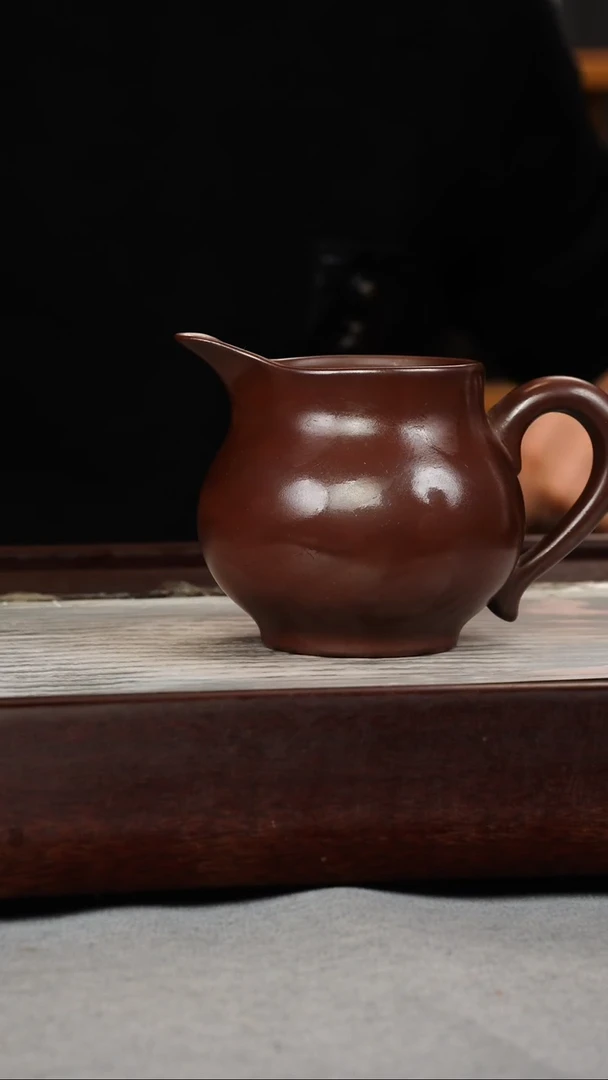 【闪购商品】紫砂茶壶石红 公道杯