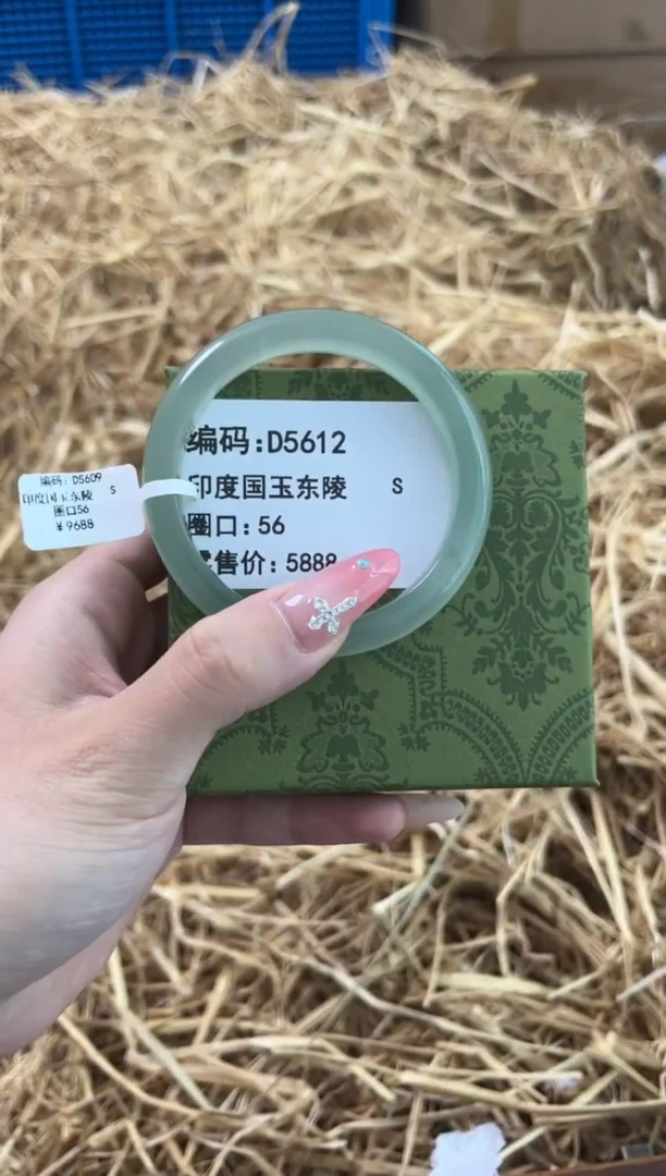 未镶嵌手镯石英质玉D5612