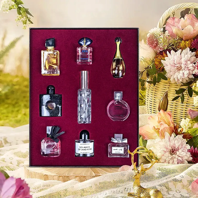 达人【套盒装】8件套Q版香水持久流行香型芳香淡雅清爽奢华贵妇经典