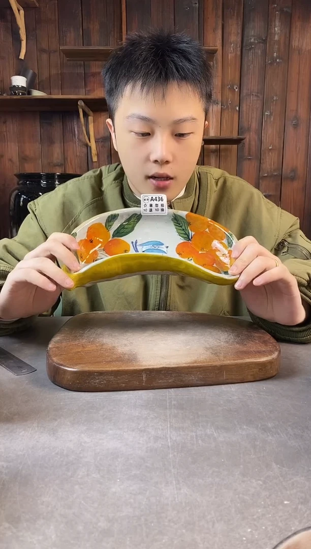 碗436瑕，手工手绘，超值陶瓷