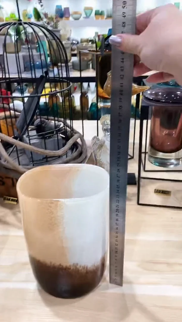慕忆家手作琉璃花瓶