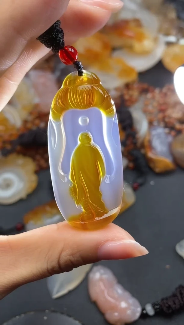 未镶嵌1玛瑙/玉髓转***骨ll