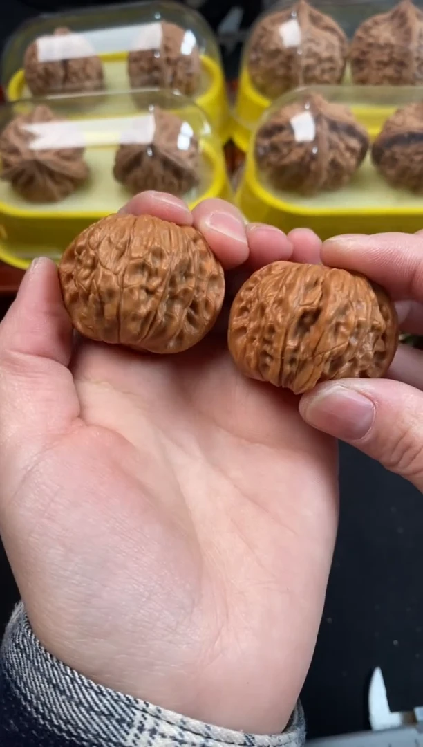 把件文玩核桃磨盘39尺Q901