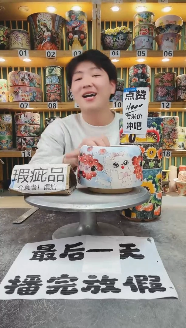 【闪购商品】瓷片默认微瑕一物一拍0120-253