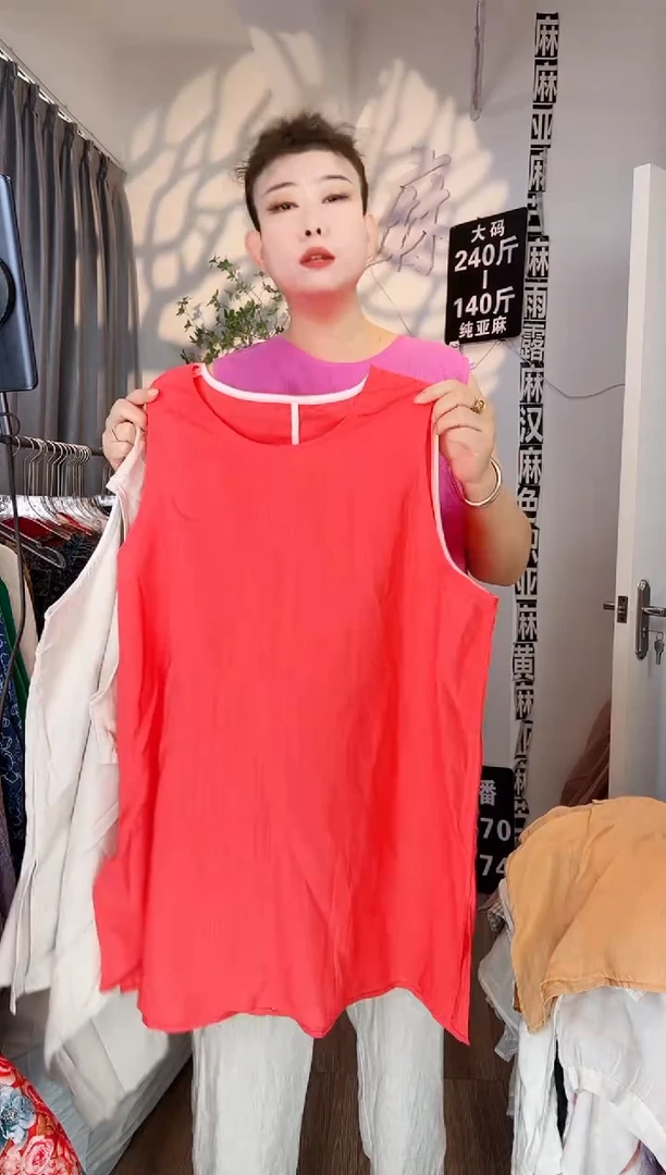 亚麻大码女装系列。