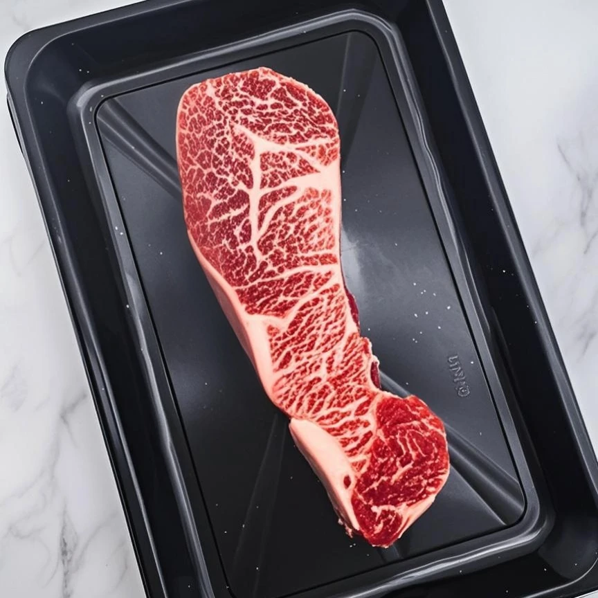 原切牛排澳洲纯血和牛(FULLBLOOD WAGYU)原切三角肉牛排M9+牛肉