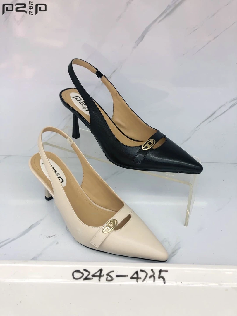 0209-02 女款时尚气质百搭高跟鞋    PZP  024S-4735