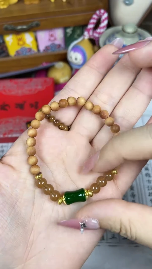 非洲檀香手串/手链菩提木质玉石手串/多发性其一/不带盒子