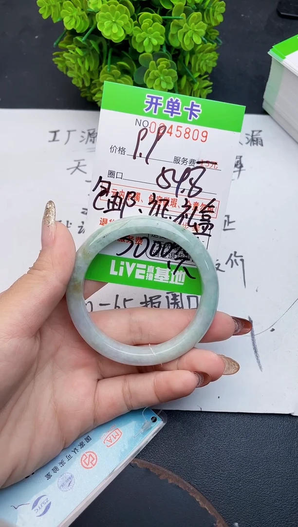 未镶嵌手镯翡翠09天然翡翠A货